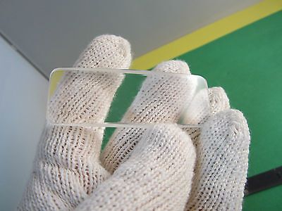 OPTICAL RECTANGULAR BI CONVEX LENS LASER OPTICS BIN#14