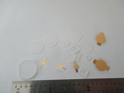 LOT BLANK PIEZOELECTRIC QUARTZ CRYSTAL X- Y- YX-CUT PIEZO SENSOR AS PIC #F5-A-63