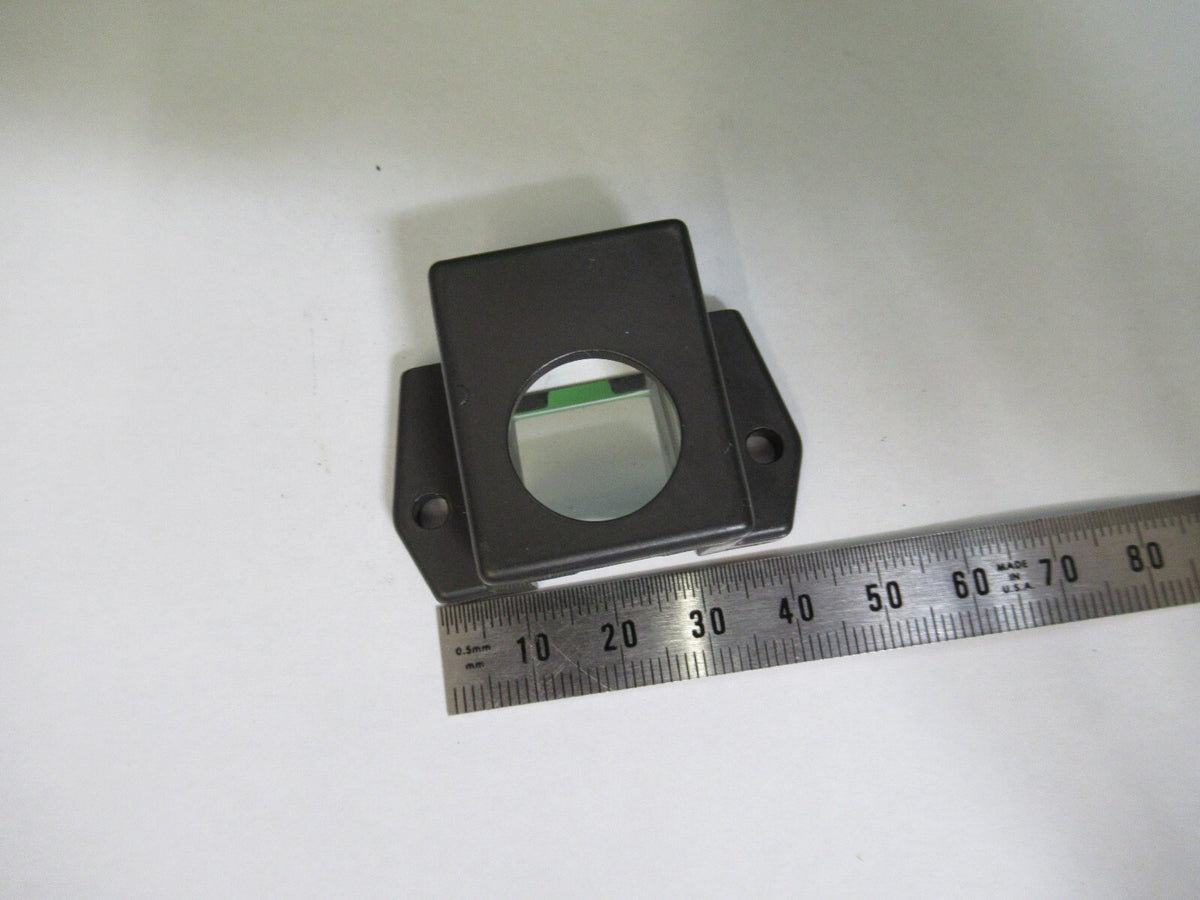 MICROSCOPE PART BAUSCH LOMB GLASS PRISM MOUNTED OPTICS AS PICTURED 80-B-10