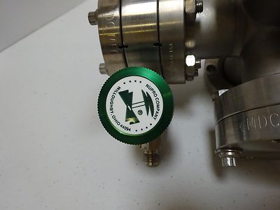 MDC HIGH VACUUM VALVE + FITTINGS HEAVY STAINLESS STEEL AS IS BIN#TC-1-G