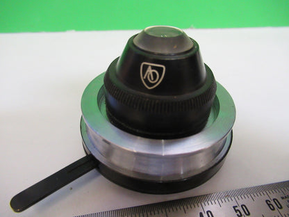 ANTIQUE SPENCER AO CONDENSER + IRIS OPTICS MICROSCOPE PART AS PICTURED V1-A-06