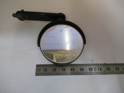 ANTIQUE BAUSCH LOMB MIRROR ASSEMBLY MICROSCOPE PART AS PICTURED S4-B-30