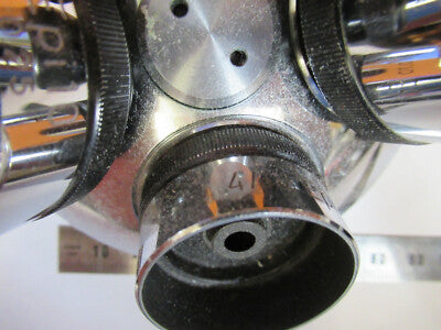 Wild Swiss Nosepiece + Objectives Microscope Part AS Pic M20