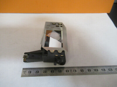 LEICA DMRB GLASS PRISM HEAD OPTICS GERMANY MICROSCOPE PART AS PICTURED R7-A-42
