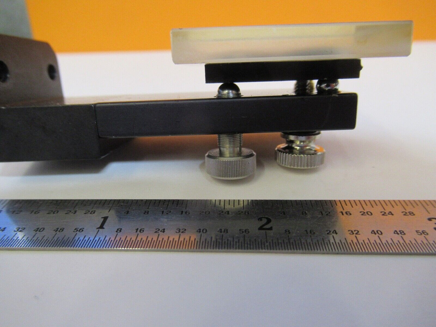 OLYMPUS JAPAN MOUNTED MIRROR PRO OPTICS MICROSCOPE PART AS PICTURED &A5-A-42