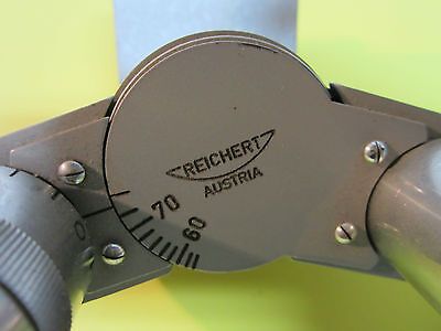 MICROSCOPE PART REICHERT AUSTRIA HEAD ASSEMBLY METALLOGRAPH PHASE BIN#A2