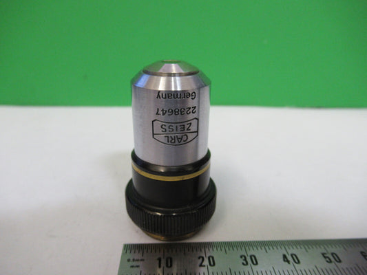 Carl Zeiss AG 10X /160 Objective Lens Optics Microscope Part