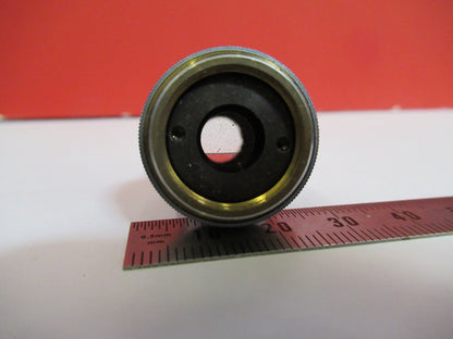 OBJECTIVE BAUSCH LOMB 10X LENS OPTICS  MICROSCOPE PART AS PICTURED S3-B-23