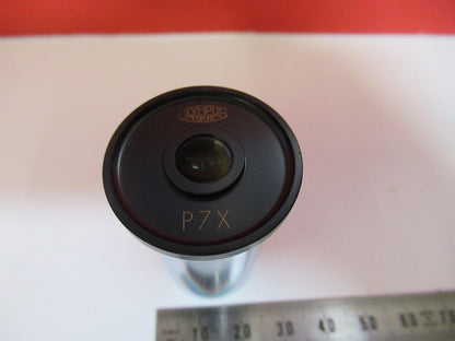 OLYMPUS JAPAN EYEPIECE OCULAR P7X  LENS  MICROSCOPE PART As Pictured S8-B-62