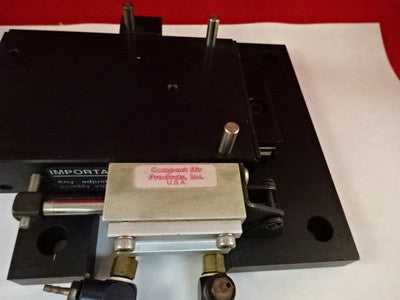 DCI POSITIONING LINEAR SLIDE + TOOL FIXTURE AS IS B#47-B-01