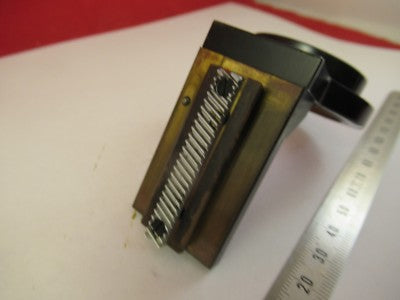 ZEISS GERMANY CONDENSER HOLDER MICROSCOPE PART AS PICTURED &FT-4-113