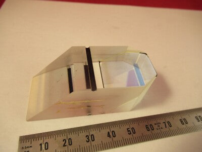 Nikon Japan Glass Prism Head Microscope Part Optics