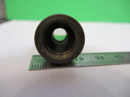 ANTIQUE BRASS MINI UK OBJECTIVE OPTICS MICROSCOPE PART AS PICTURED R2-B-88