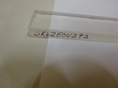 OPTICAL LONG GLASS BAR OPTICS AS IS #2-B-15