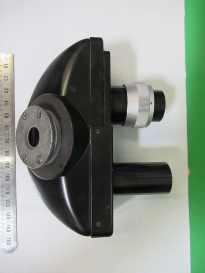 WILD HEERBRUGG SWISS binocular head MICROSCOPE PART AS PICTURED T6-A-63