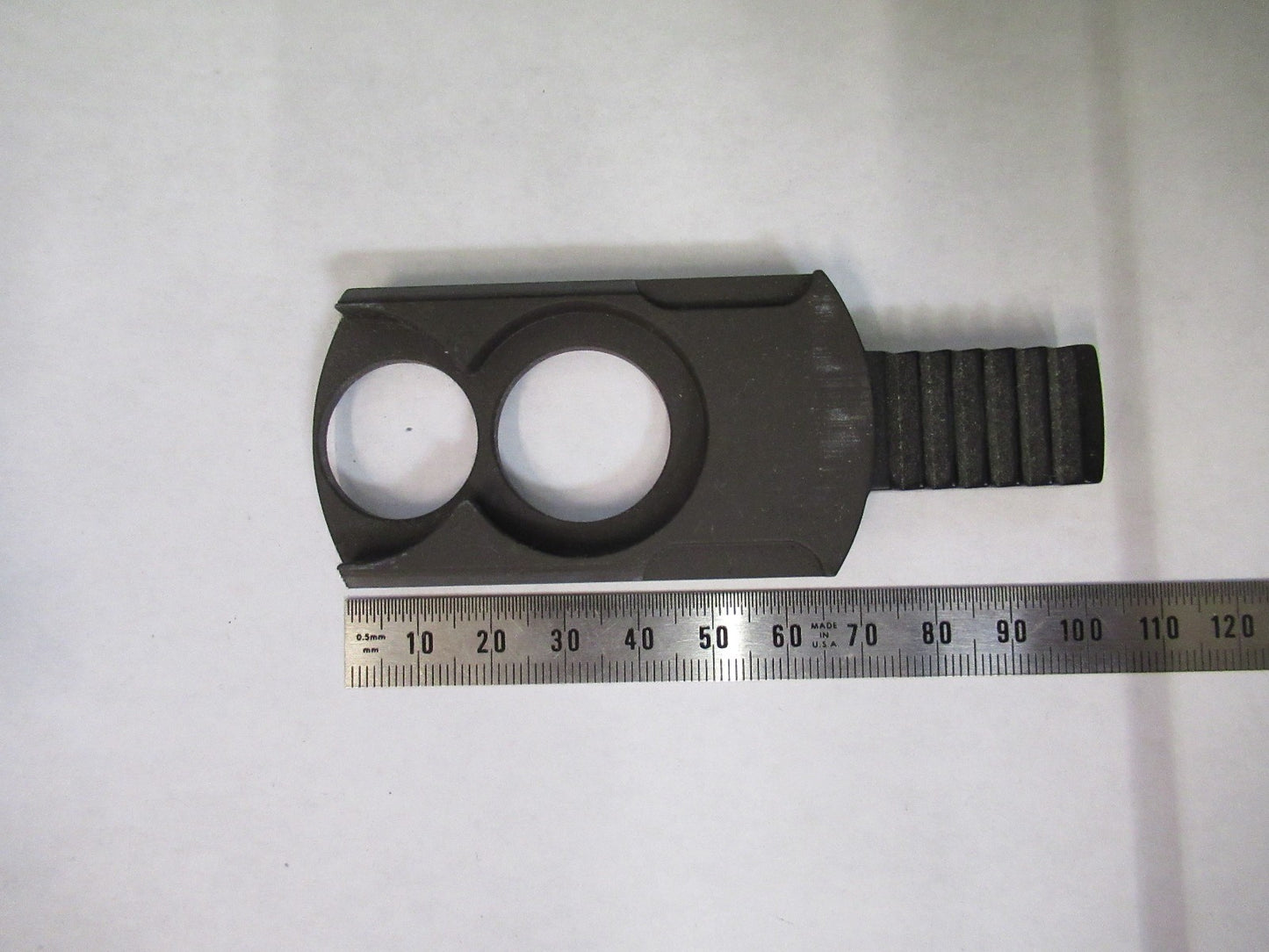 ZEISS GERMANY EMPTY SLIDE FILTER POLARIZER MICROSCOPE PART AS PICTURED U8-B-13