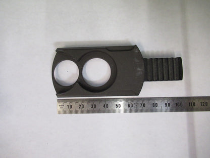 ZEISS GERMANY EMPTY SLIDE FILTER POLARIZER MICROSCOPE PART AS PICTURED U8-B-13