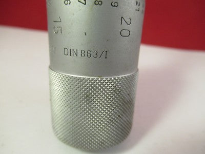 MICROMETER MADE IN GERMANY FOR POSITIONING AS PICTURED FT-2-107