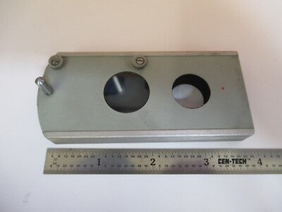 Aus Jena Germany Polarizer Lens Slide Pol Microscope Part
