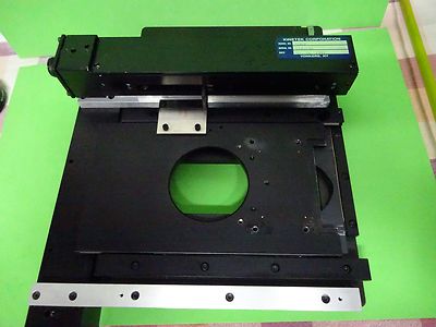 MICROSCOPE PART POLYVAR REICHERT LEICA STAGE GERMANY KINETEK NICE AS IS BIN#60