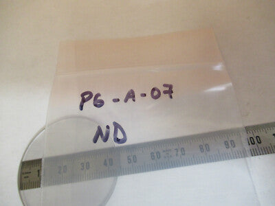 OPTICAL NEUTRAL DENSITY FILTER GLASS OPTICS AS PICTURED #P6-A-07