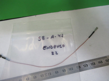 PCB PIEZOTRONICS ENDEVCO MODEL 22 MINIATURE ACCELEROMETER PICTURED S8-A-47