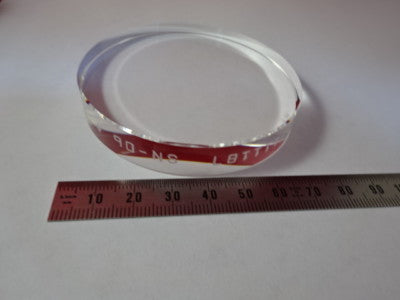 Optical Flat Wyko Fused silica 75mm Dia Uncoated 1/10 wave Laser Optics