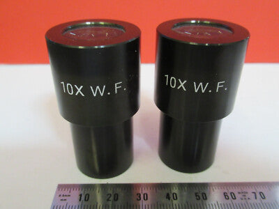 Unknown Generic Pair Eyepiece Ocular Wf 10X Microscope Part