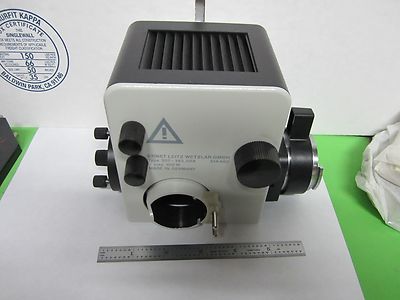 Microscope Part Ernst Leitz Wetzlar Illuminator Lamp Housing 514662 Germany