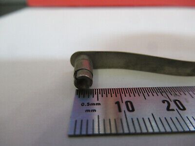 ANTIQUE BAUSCH LOMB RARE STAGE CLIP HOLDER  MICROSCOPE PART AS PICTURE #vB7-A-03