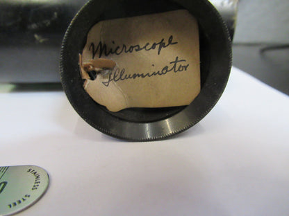 Antique Brass Lamp Housing Unknown Collimator Scope Part