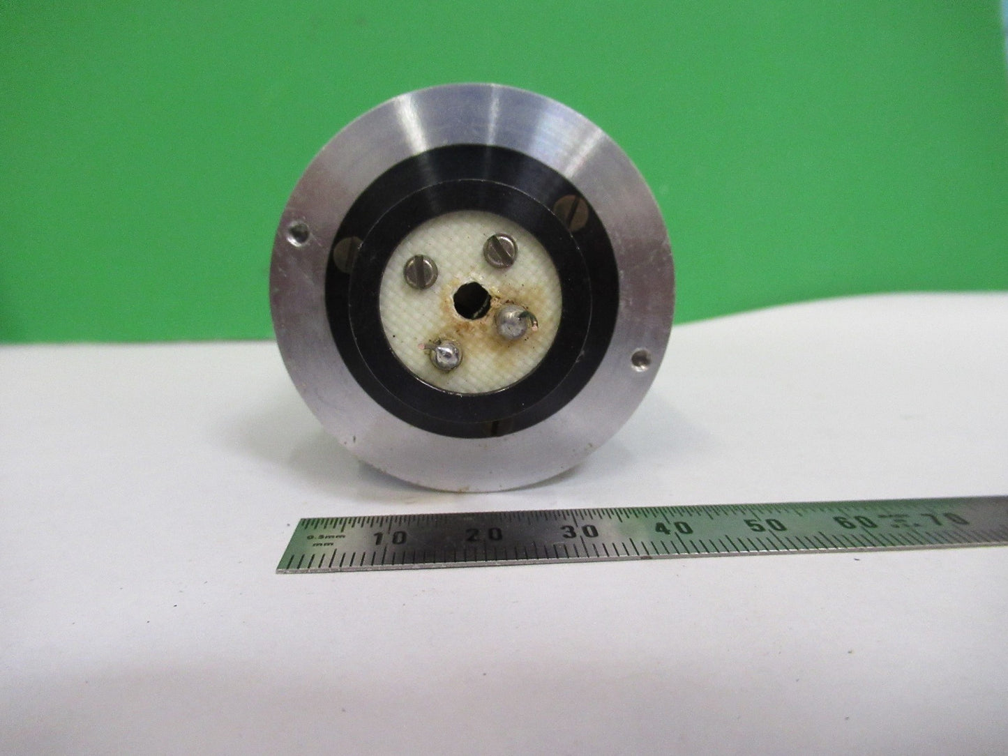 ANTIQUE UNITRON JAPAN LAMP FILTER ASSEMBLY MICROSCOPE PART AS PICTURED V3-A-50