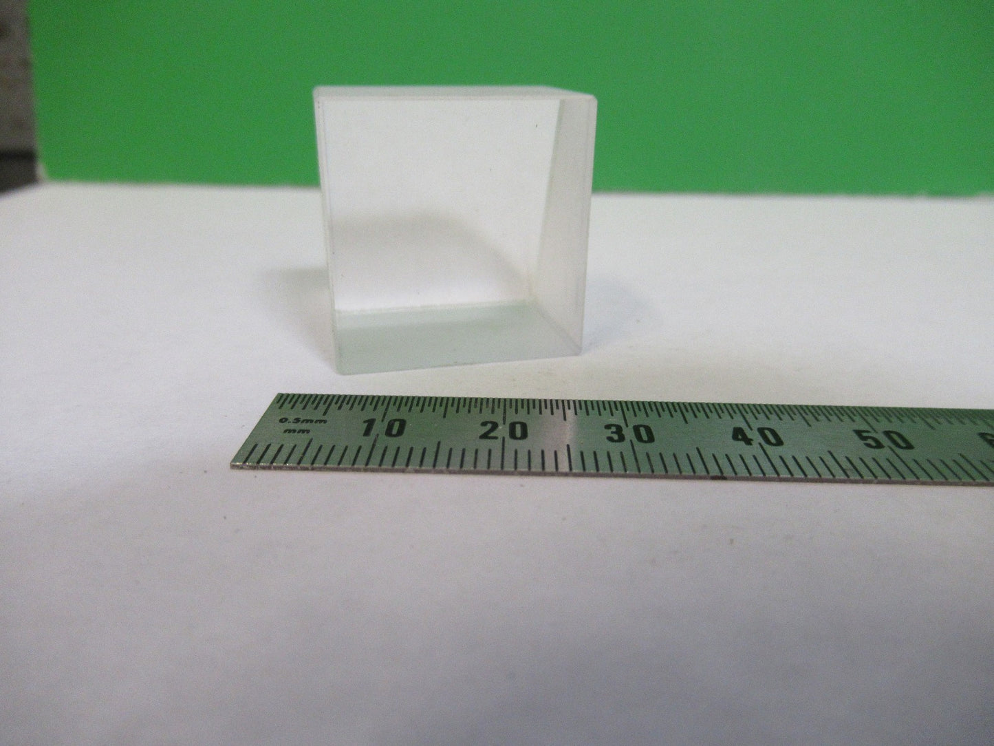 OPTICAL GLASS PRISM LASER OPTICS AS PICTURED U8-A-121