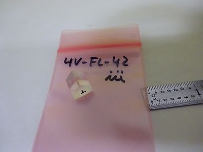 OPTICAL GLASS PRISM LASER OPTICS AS IS BIN#4V-FL-42
