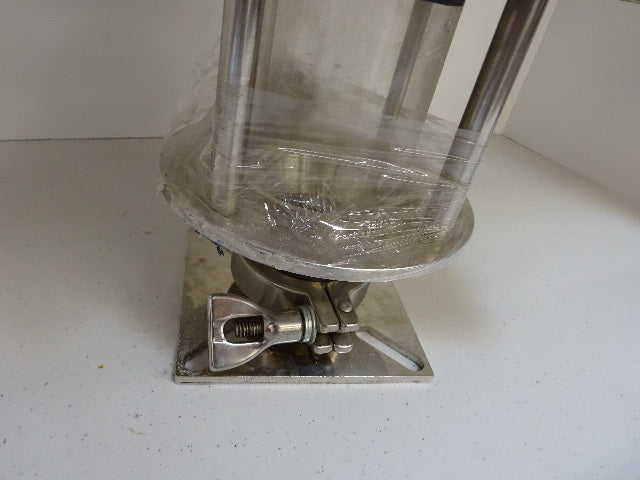 PRECIPITATOR CONICAL COLLECTOR CHEMICAL PARTICLE DUST UNTESTED ITEM AS IS #TC-1