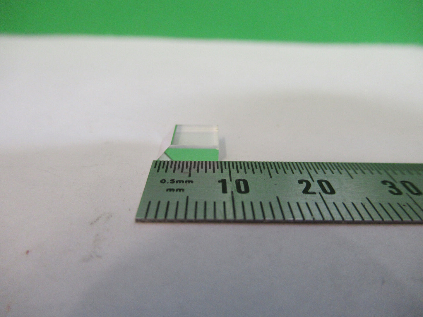 OPTICAL BK7 GLASS PRISM + MIRROR SURFACE LASER OPTICS AS PICTURED X7-A-16