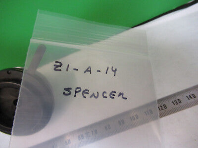 Spencer Lens Co. Antique Condenser + Iris Optics Microscope Part