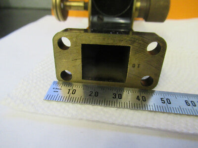 Antique Carl Zeiss AG Brass limb frame Rare Microscope Part