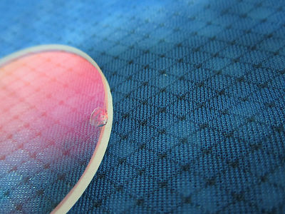 OPTICAL FILTER COATED [chipped on edge] laser #3-31 OPTICS BIN#3