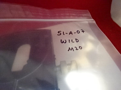 Microscope Part Wild Swiss M20 Stage Table Micrometer