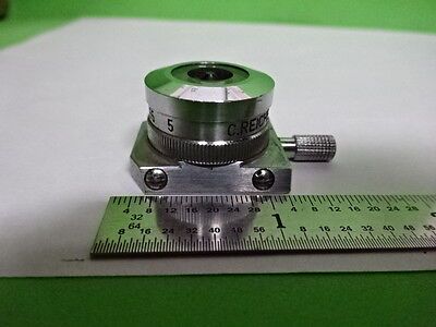 REICHERT AUSTRIA MICROSCOPE OPTICAL PART OBJECTIVE EPI 5 OPTICS AS IS B#AE-05