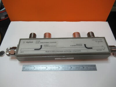 HP AGILENT 777D 4 GHz DIRECTIONAL COUPLER EMI TEST RF MICROWAVE AS PIC &17-B-07