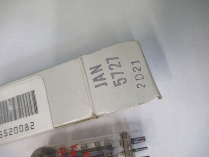 JAN 5727 6X4W NATIONAL ELECTRON VACUUM TUBE AS PICTURED G5-A-76