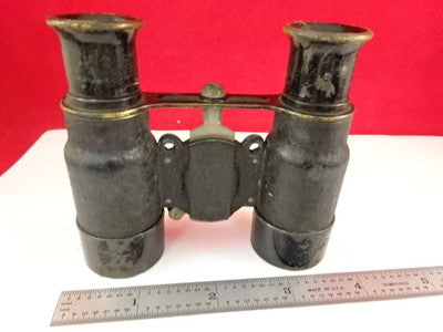 Optical Vintage Antique Wollensak Binocular Biascope Optics B