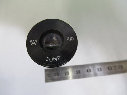 WATSON LONDON EYEPIECE OCULAR 10X COMP MICROSCOPE PART AS PICTURED &R2-B-73