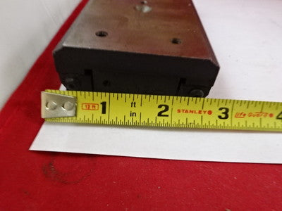 LINEAR POSITIONING SLIDE STAGE TABLE AUTOMATION GAGES AS PICTURED &IL-74-24