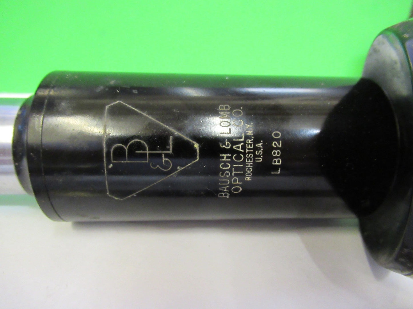 ANTIQUE BAUSCH LOMB tubus + nosepiece MICROSCOPE PART AS PIC U9-A-11