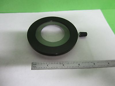 MICROSCOPE PART POLARIZER OLYMPUS POL V-R016 OPTICS BIN#25-14-19