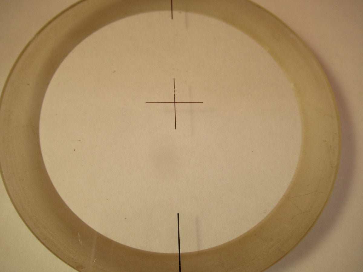 Optical Target Crosshair Collimator Fused silica Optics