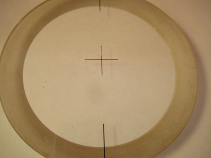 Optical Target Crosshair Collimator Fused silica Optics